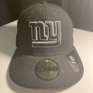 NEW YORK GIANTS Black & White 59FIFTY Fitted